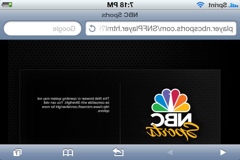 NBC Super Bowl Streaming Error